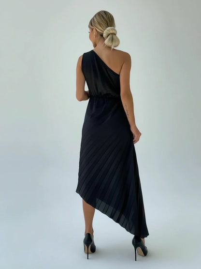 Flared Knee Length Lady Dress