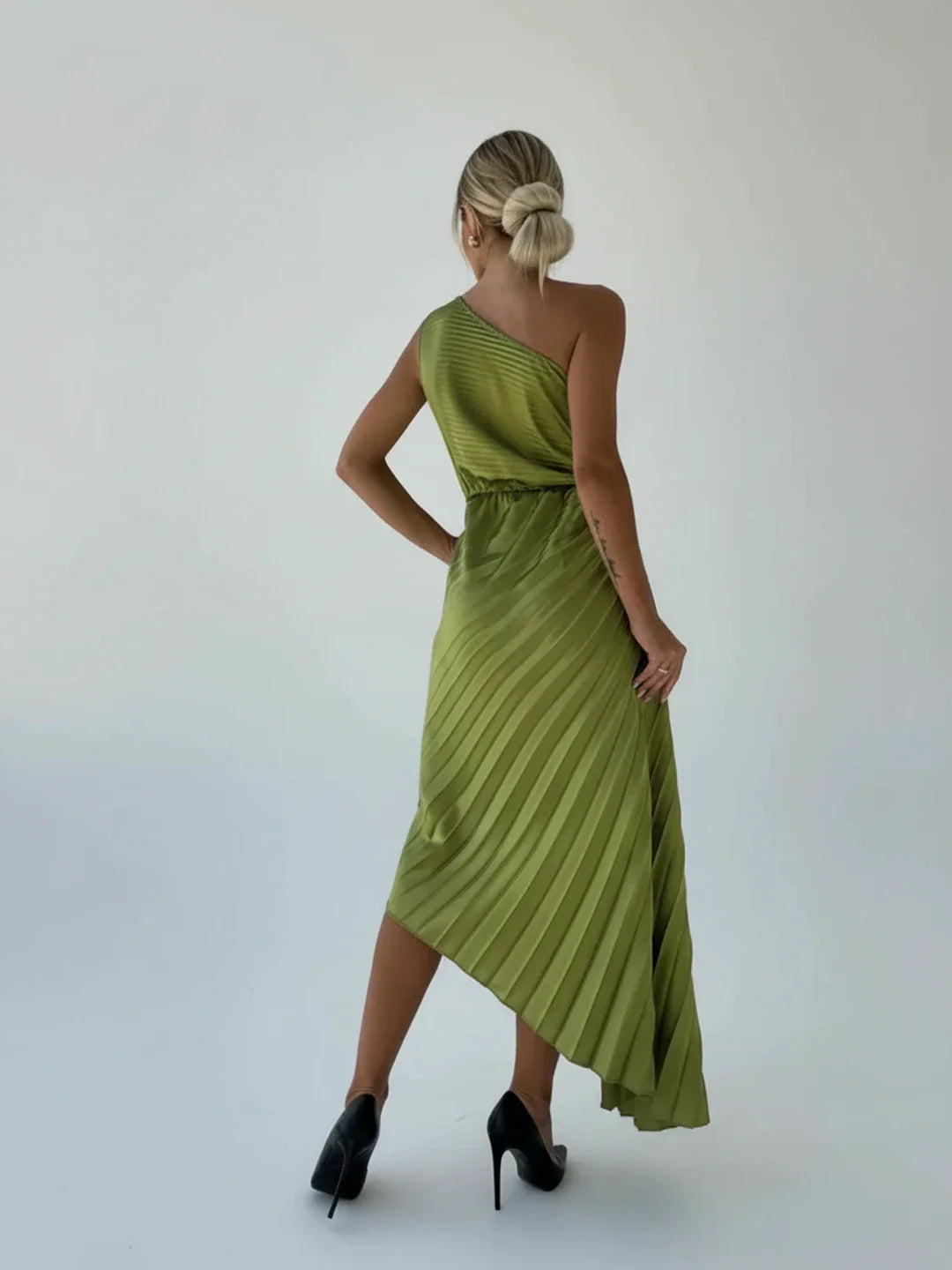 Flared Knee Length Lady Dress