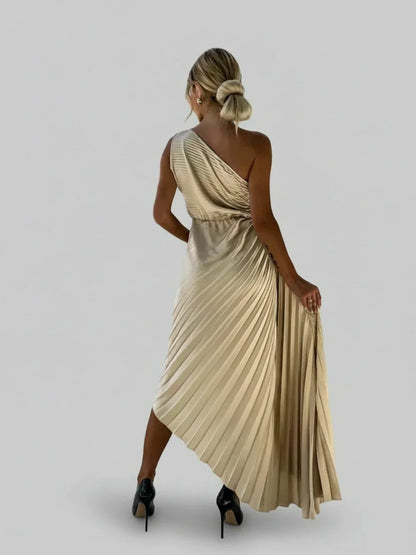 Flared Knee Length Lady Dress