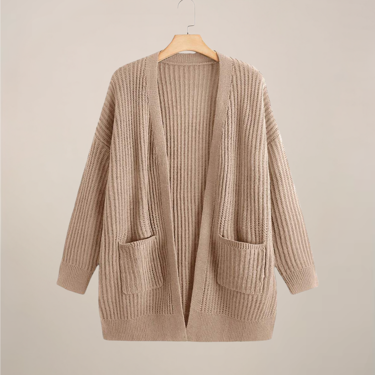 Oversized Cozy Long Cardigan for Women - Nocini