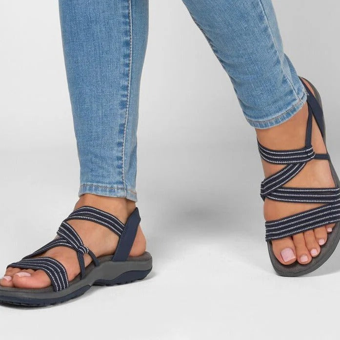 Comfortable Walking Sandals for Women - Everyday Elegant Style - Olytrend