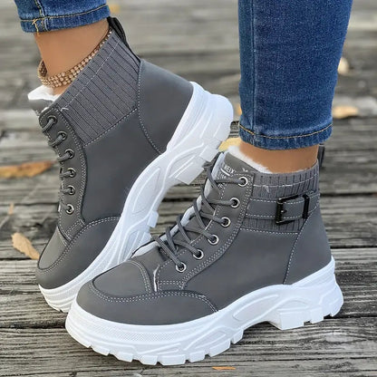 Soft Womens Ankle Boots - Warm Cozy Footwear