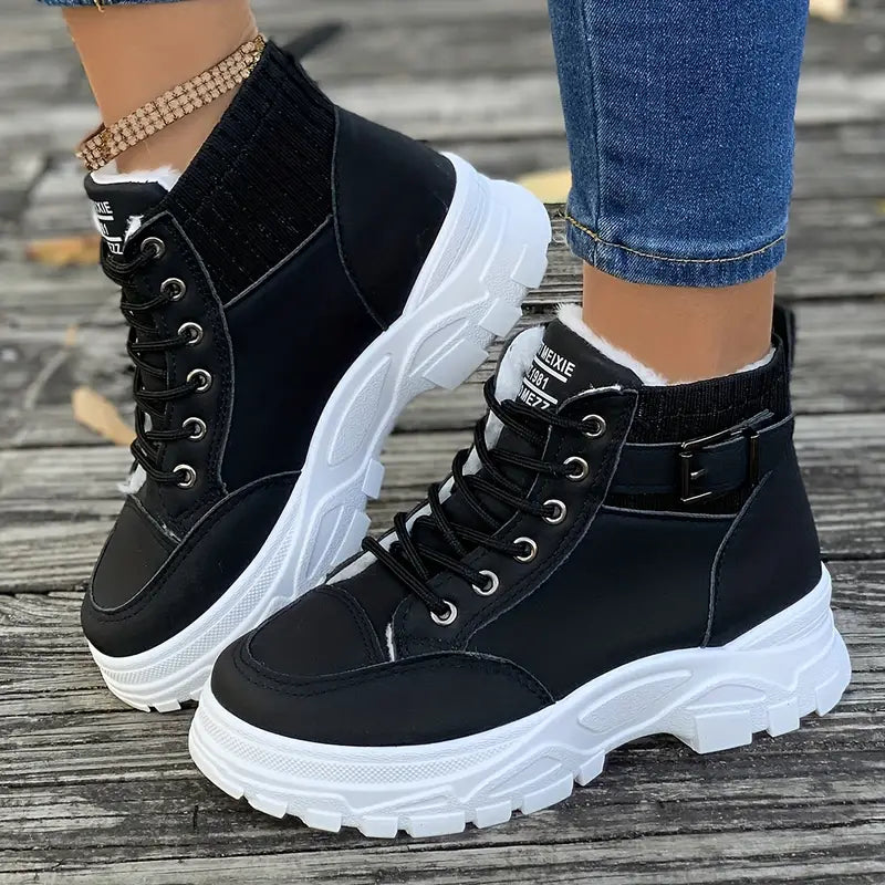 Soft Womens Ankle Boots - Warm Cozy Footwear - Nocini
