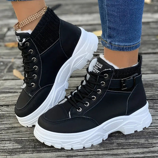Soft Womens Ankle Boots - Warm Cozy Footwear - Nocini
