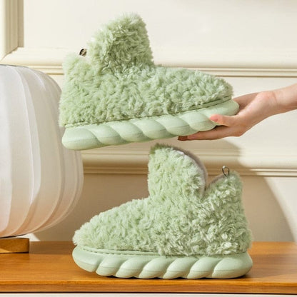 Soft Warm Slippers for Women – Fuzzy Grip Soles