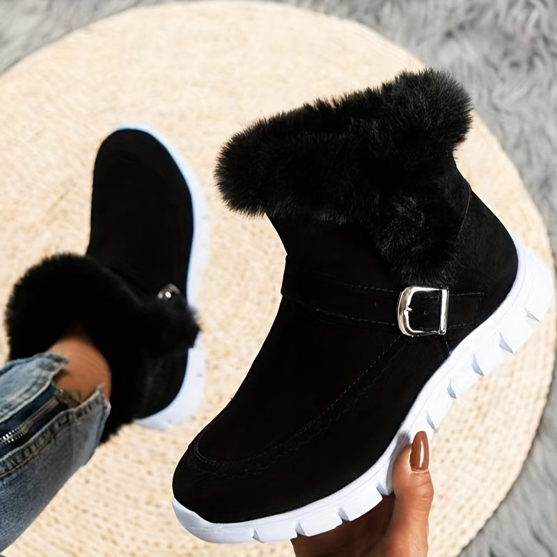 Warm Fuzzy Snow Boots for Women - Nocini