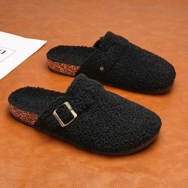 Soft Ladies Clogs - Warm & Slip Resistant Shoes
