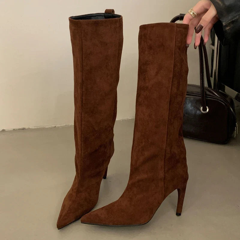 Tall Heeled Boots for Women - Elegant and Fashionable