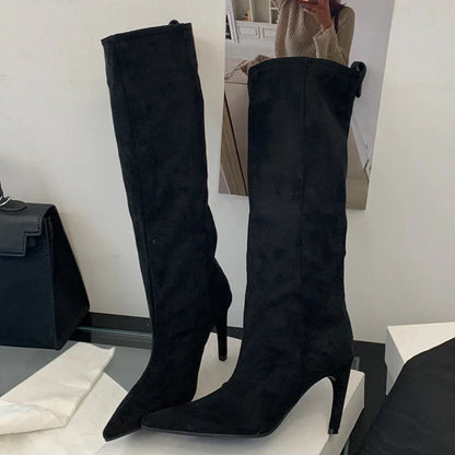 Tall Heeled Boots for Women - Elegant and Fashionable