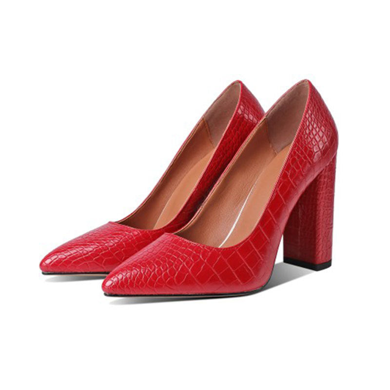 High Heel Pointed-Toe Women's Pumps - Classic Elegant Shoes