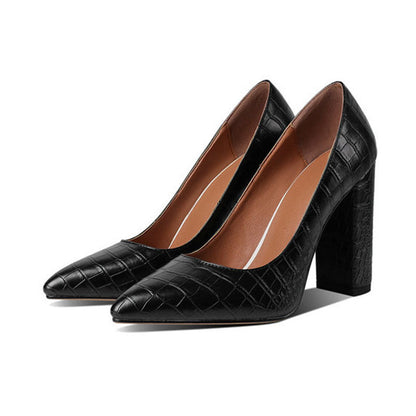 High Heel Ankle Pumps for Women - Classic Stylish Shoes - Nocini