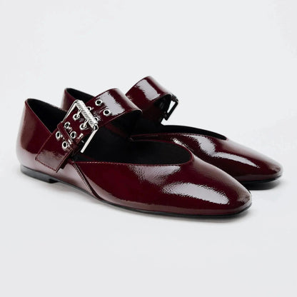 Women's Chic Pointed Toe Ballet Flats - Nocini