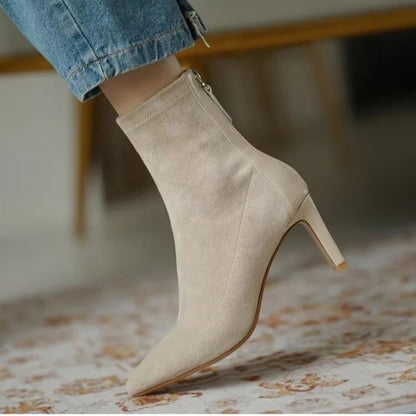 Sleek High Heel Ankle Boots for Women - Nocini
