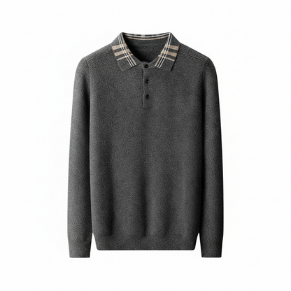 Classic Fit Men's Crew Neck Sweater - Olytrend