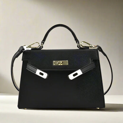 Luxury Leather Tote Bag with Shoulder Strap - Nocini