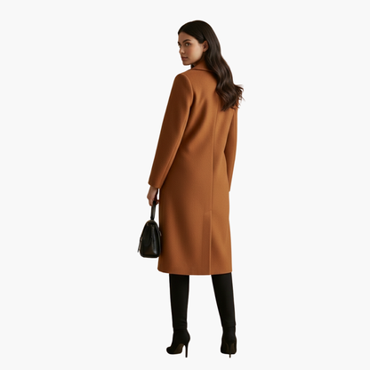 Classic Women's Trench Coat with Button Front