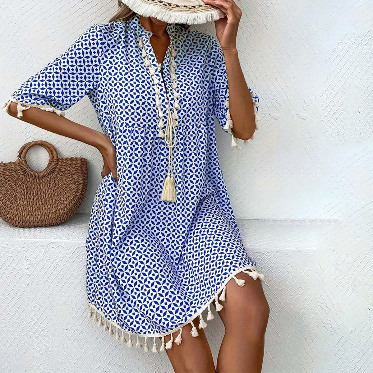 Cute Summer Sundress for Women - Nocini
