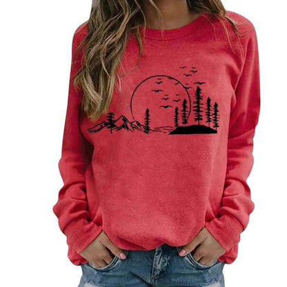 Soft Women's Round Neck Pullover Sweater