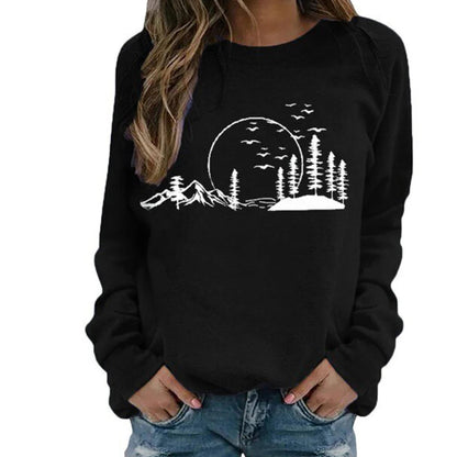 Soft Women's Round Neck Pullover Sweater