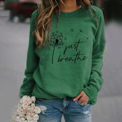 Stylish Ladies' Fleece Sweatshirt - Olytrend