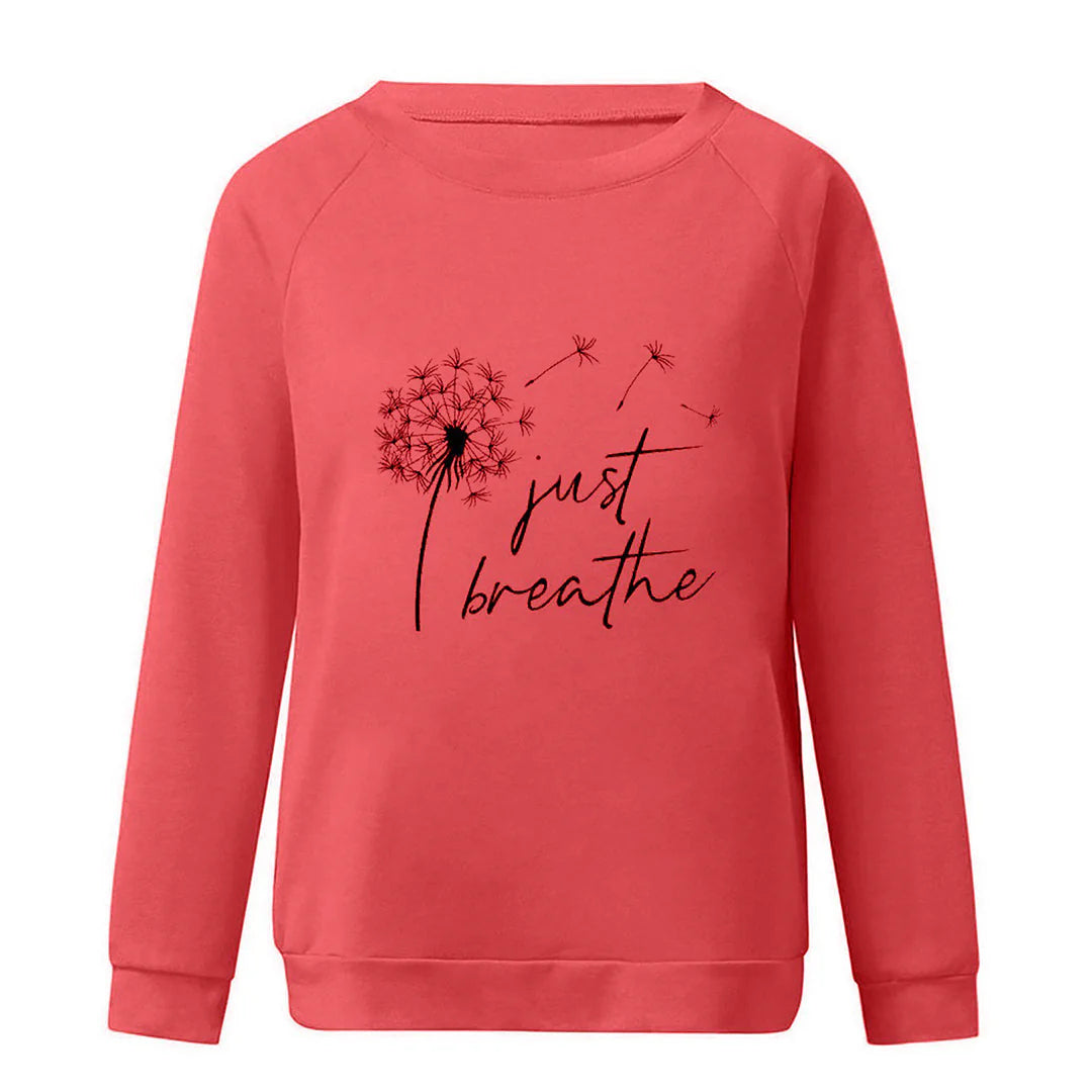 Stylish Ladies' Fleece Sweatshirt