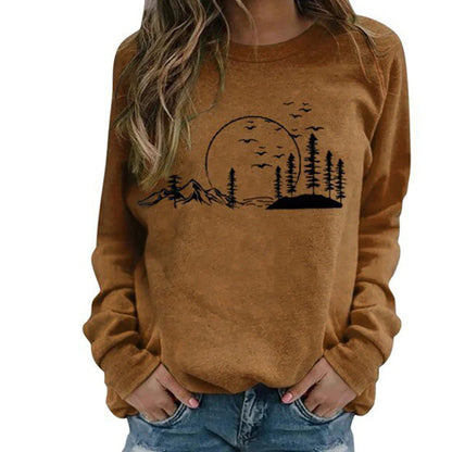 Soft Women's Round Neck Pullover Sweater