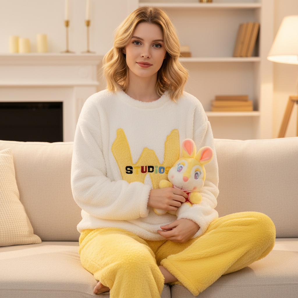 Comfy Sleepwear Set for Ladies - Pexav