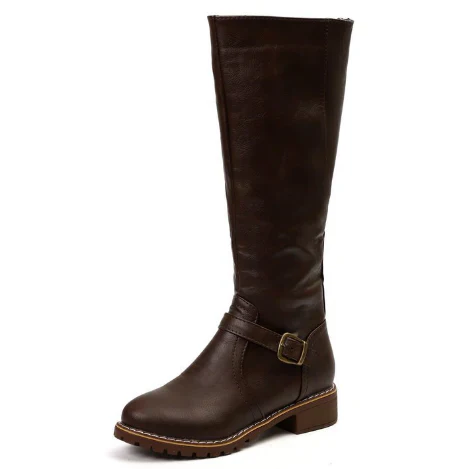 Tall Leather Riding Boots for Women