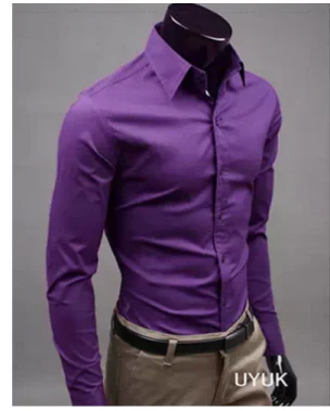 Men's Classic Fit Formal Dress Shirt