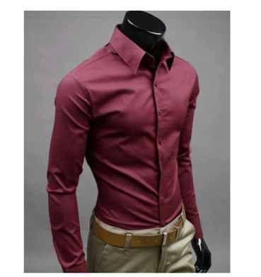 Men's Classic Fit Formal Dress Shirt