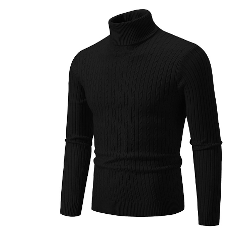 Men's Slim Fit Wool Crew Neck Sweater