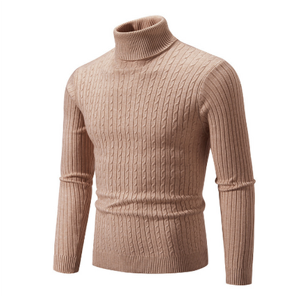 Men's Slim Fit Wool Crew Neck Sweater