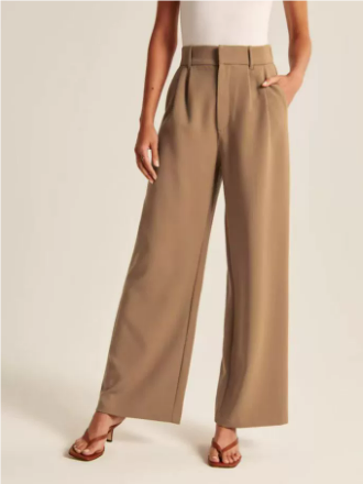 Elegant Women's Loose Fit Wide Leg Pants