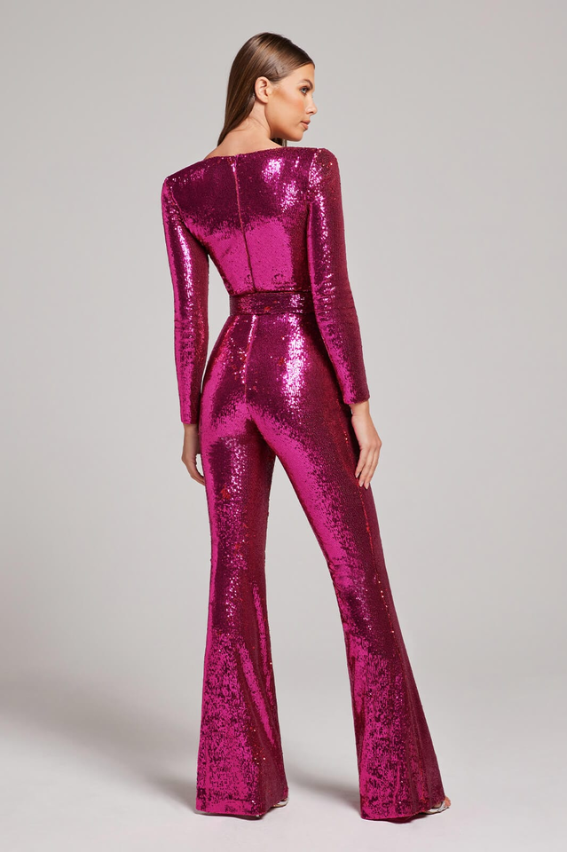 Glittering Sequin Women's Jumpsuit