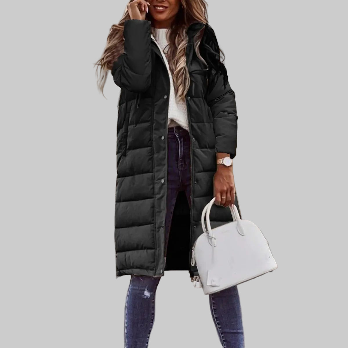 Ladies Thermal Parka Coat - Olytrend