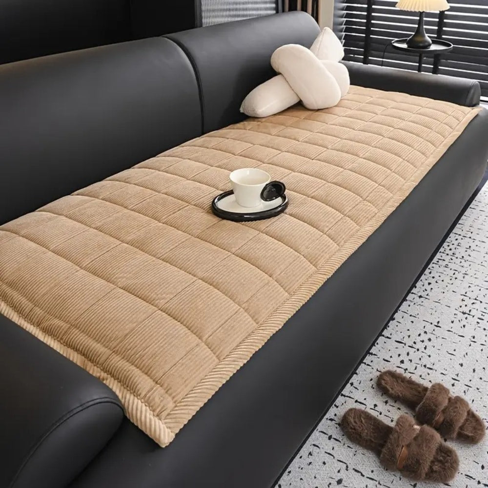 Furniture Protector Sofa Slipcover With Grip Back - Nocini