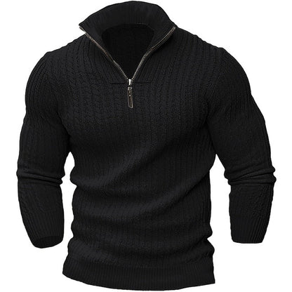 Stylish Men's Half Zip Jumper