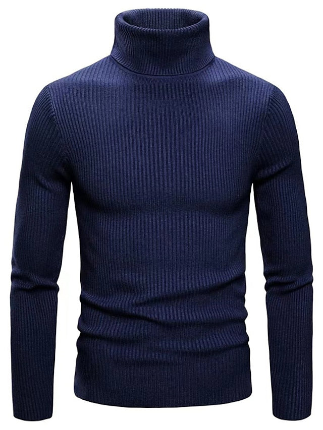 Stylish Mens Crew Neck Knit Sweater