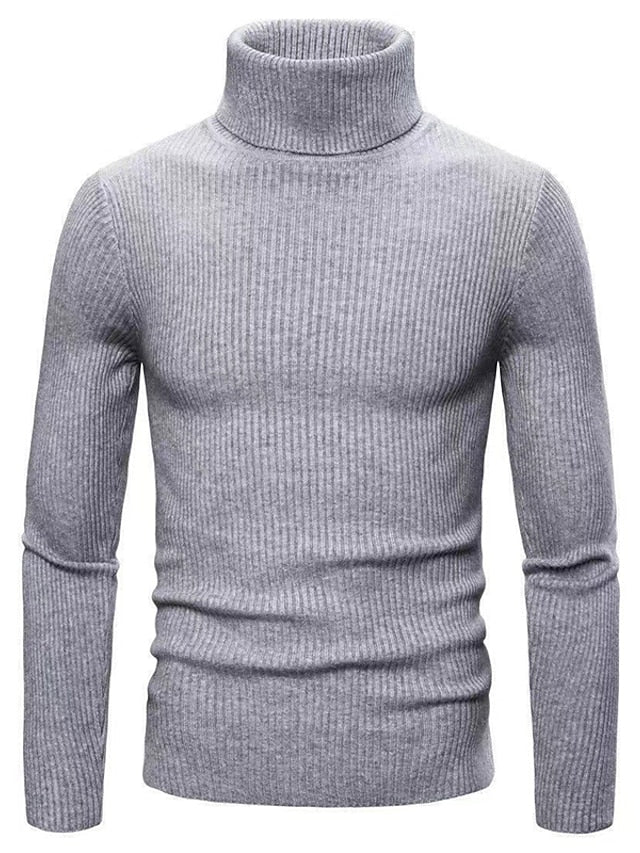 Stylish Mens Crew Neck Knit Sweater