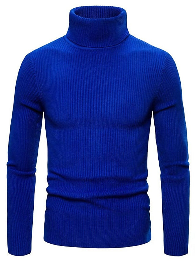 Stylish Mens Crew Neck Knit Sweater