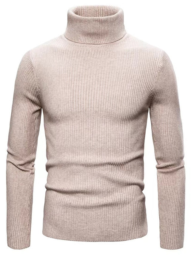 Stylish Mens Crew Neck Knit Sweater