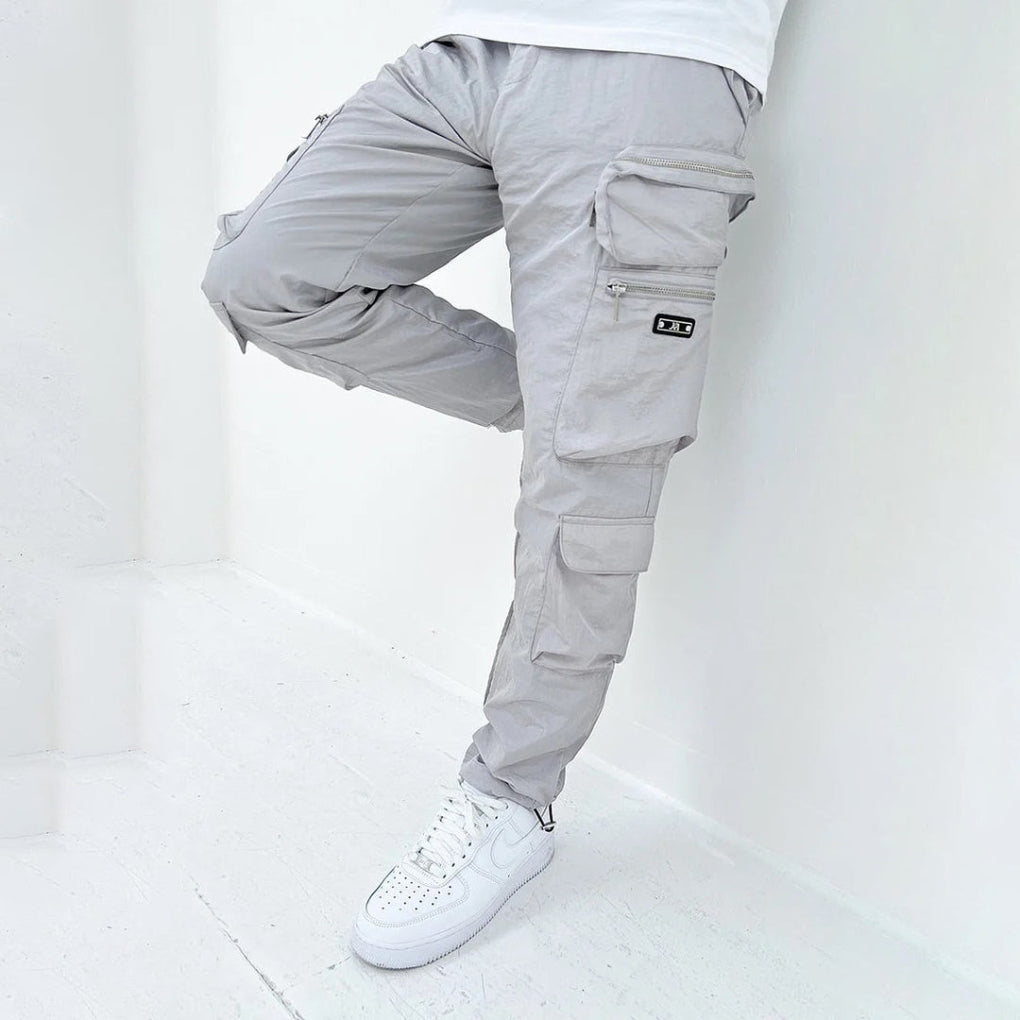 Relaxed Fit Utility Cargo Pants for Men
