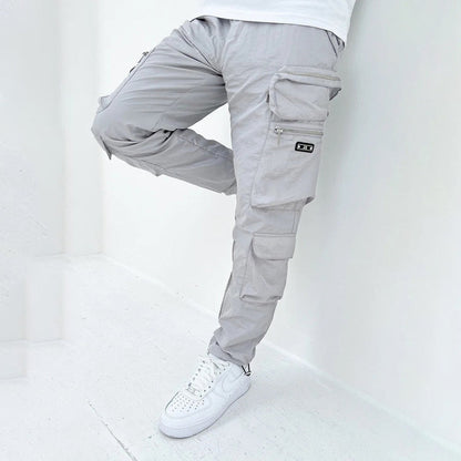 Relaxed Fit Utility Cargo Pants for Men