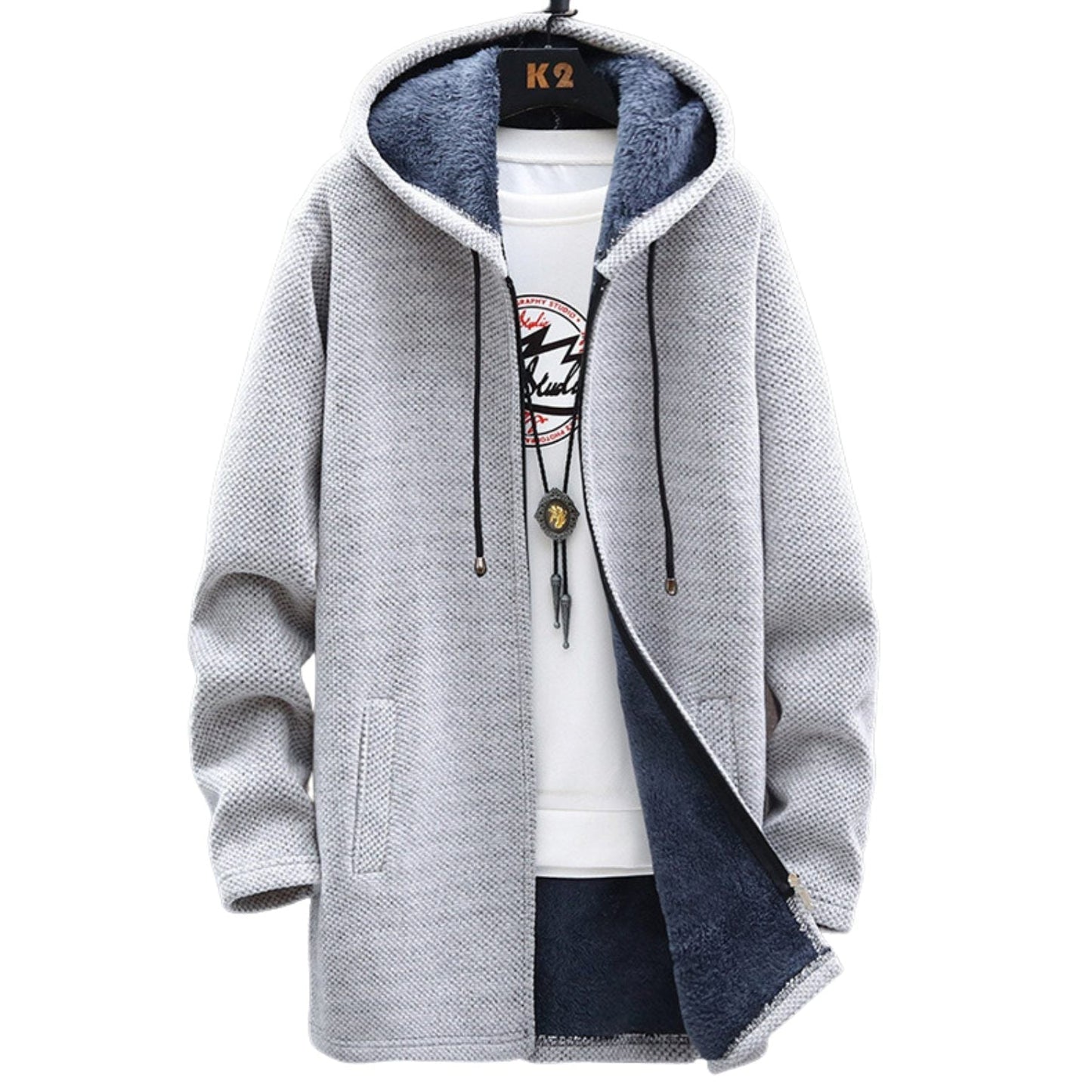 Women's Oversized Zip Up Hoodie - Olytrend