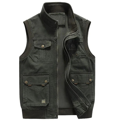 Practical Mens Vest with Extra Storage Pockets