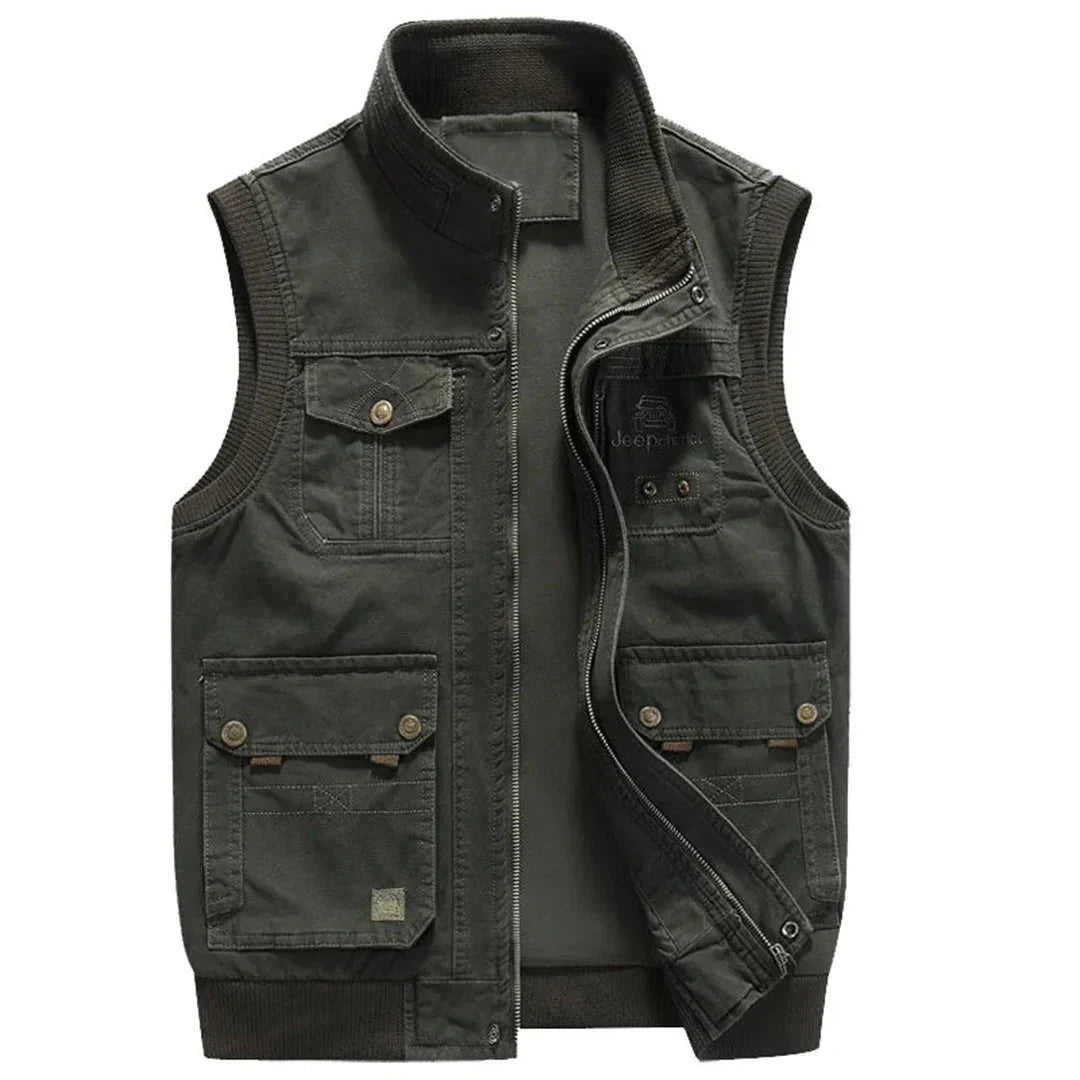 Practical Mens Fishing Vest with Storage Pockets