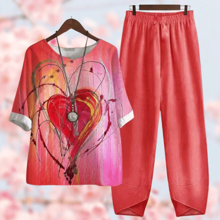 Classic Rose Women's 2 Piece Outfit