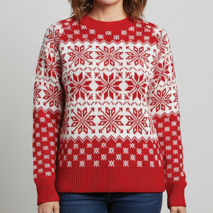Festive Holiday Crew Sweater - Nocini