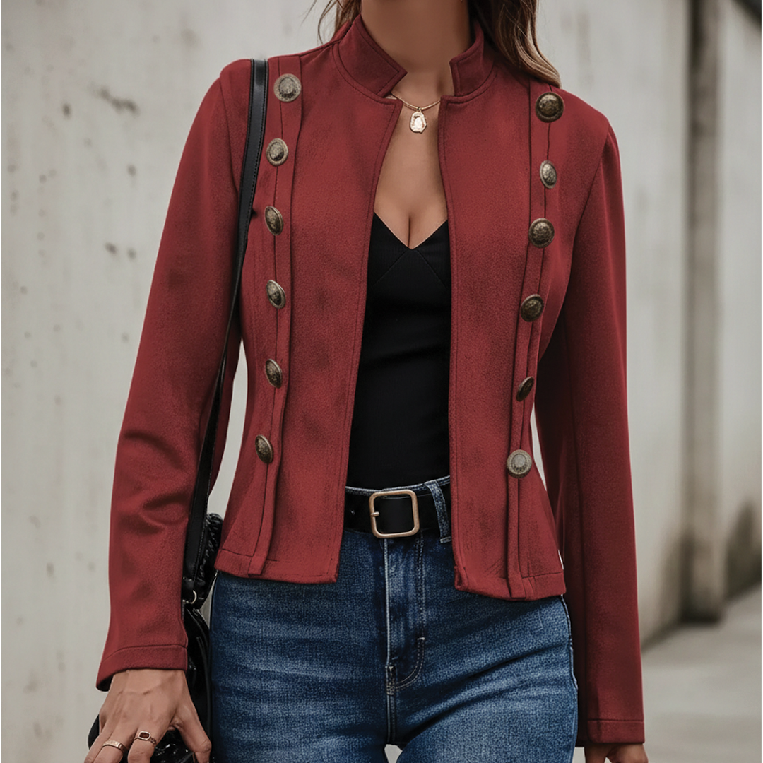 Luxurious Soft Double Breast Jacket