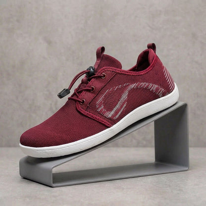 Slim Lightweight Lace Up Casual Sneaker